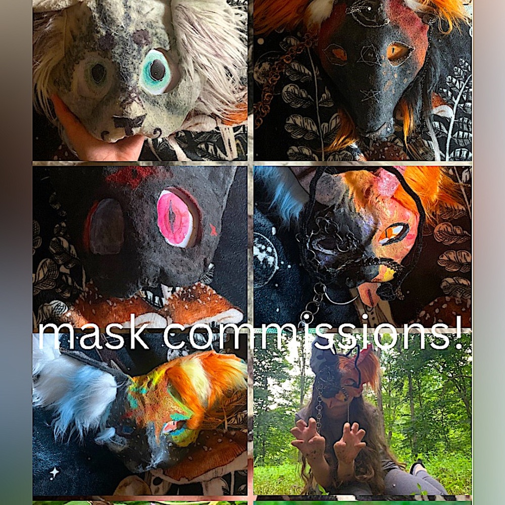 Custom Commission Therian/Furry Mask